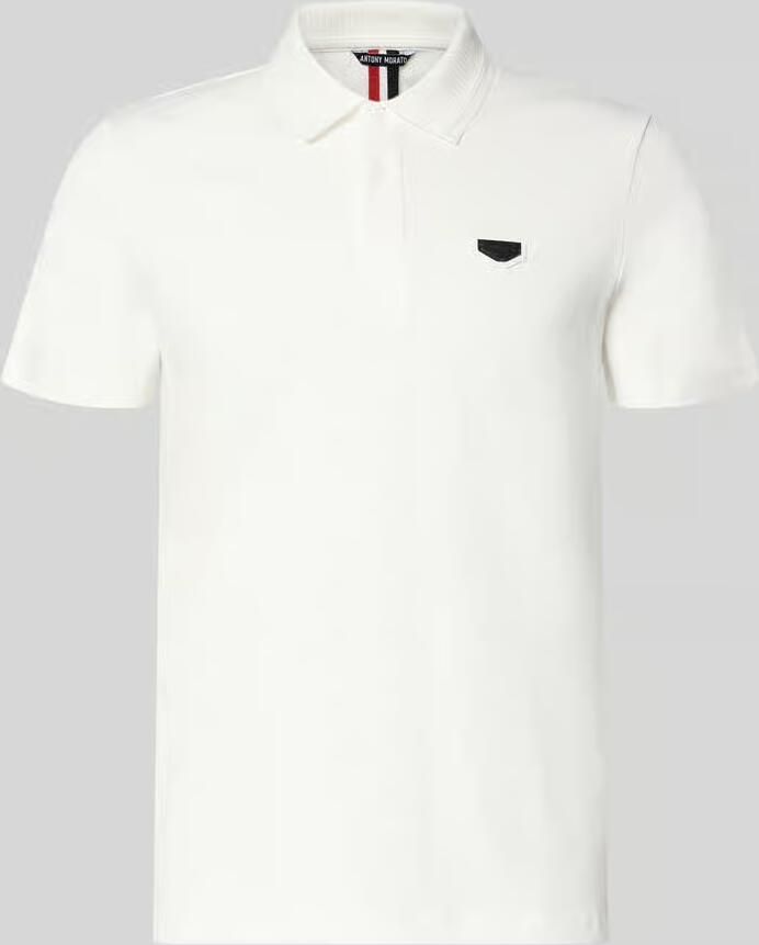Antony Morato Slim fit poloshirt met logo-applicatie