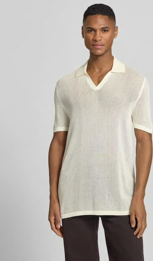 Antony Morato slim fit poloshirt met V-hals - Foto 2