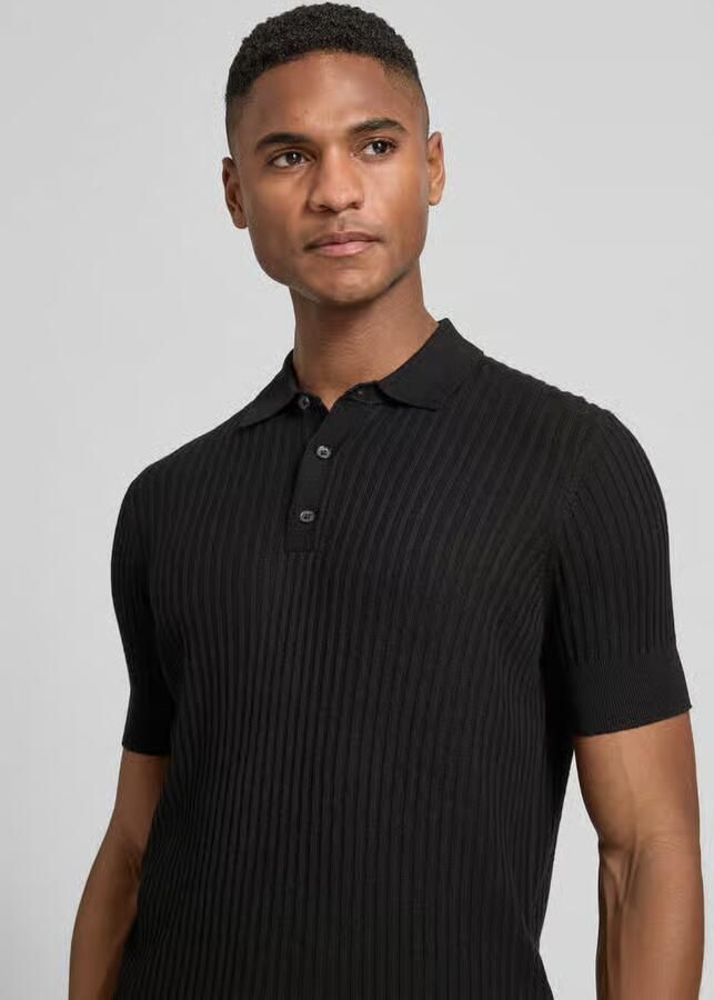 Antony Morato slim fit poloshirt van viscosemix