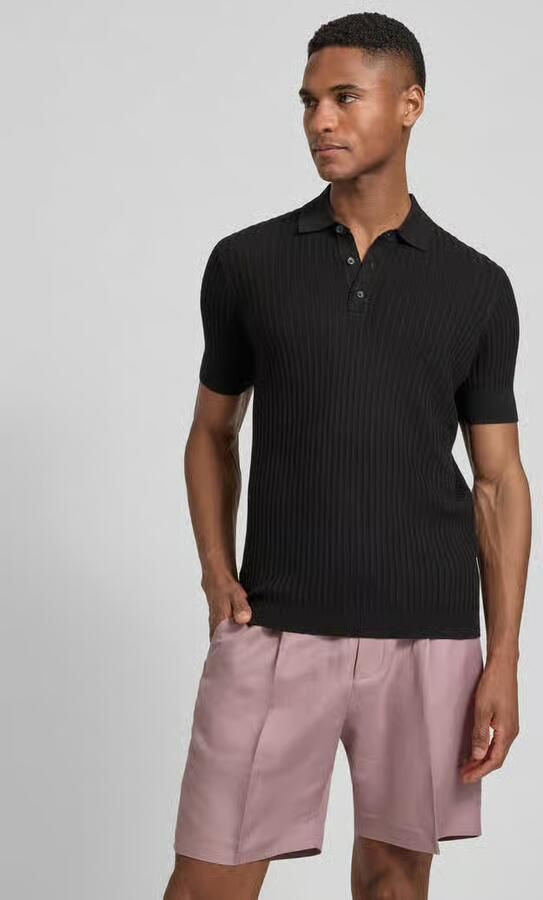 Antony Morato slim fit poloshirt van viscosemix - Foto 4