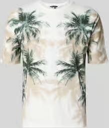 Antony Morato slim fit T-shirt met all-over bloemenprint
