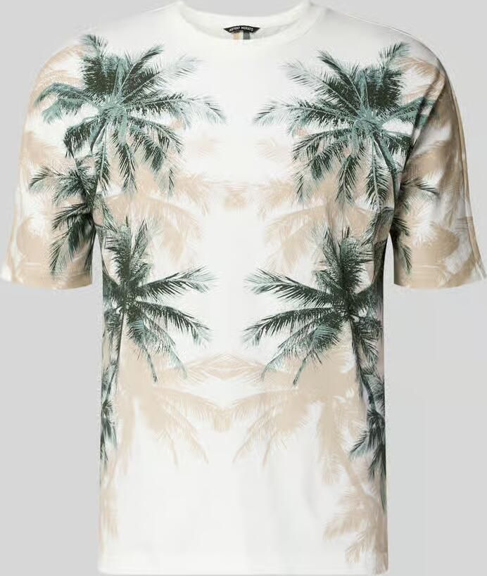 Antony Morato slim fit T-shirt met all-over bloemenprint - Foto 2