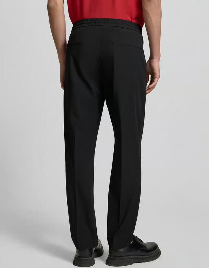Antony Morato Straight leg stoffen broek met elastische band