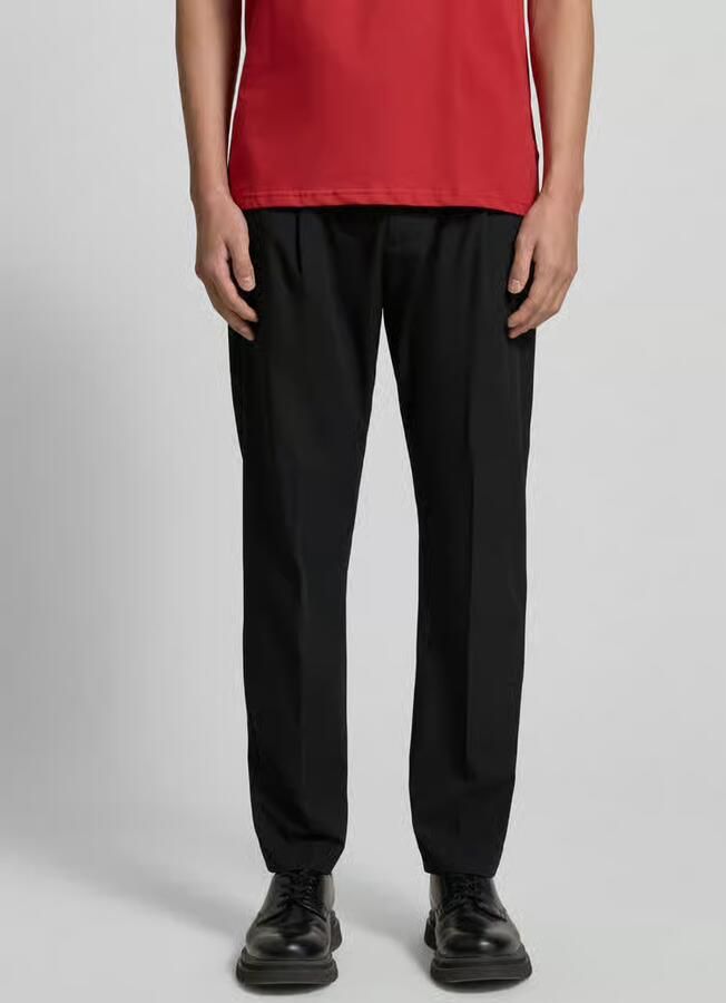 Antony Morato Straight leg stoffen broek met elastische band - Foto 3