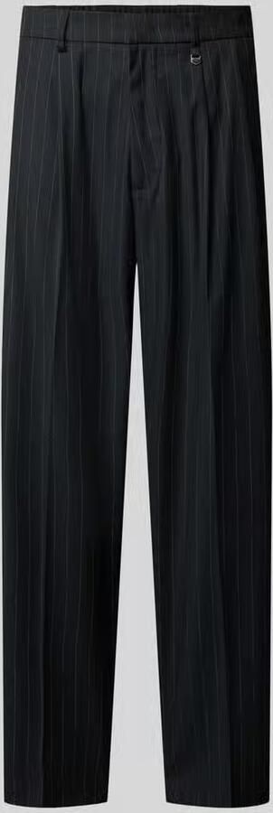Antony Morato Stoffen broek met vouw model 'LEON'