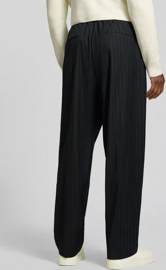 Antony Morato Stoffen broek met vouw model 'LEON' - Foto 3