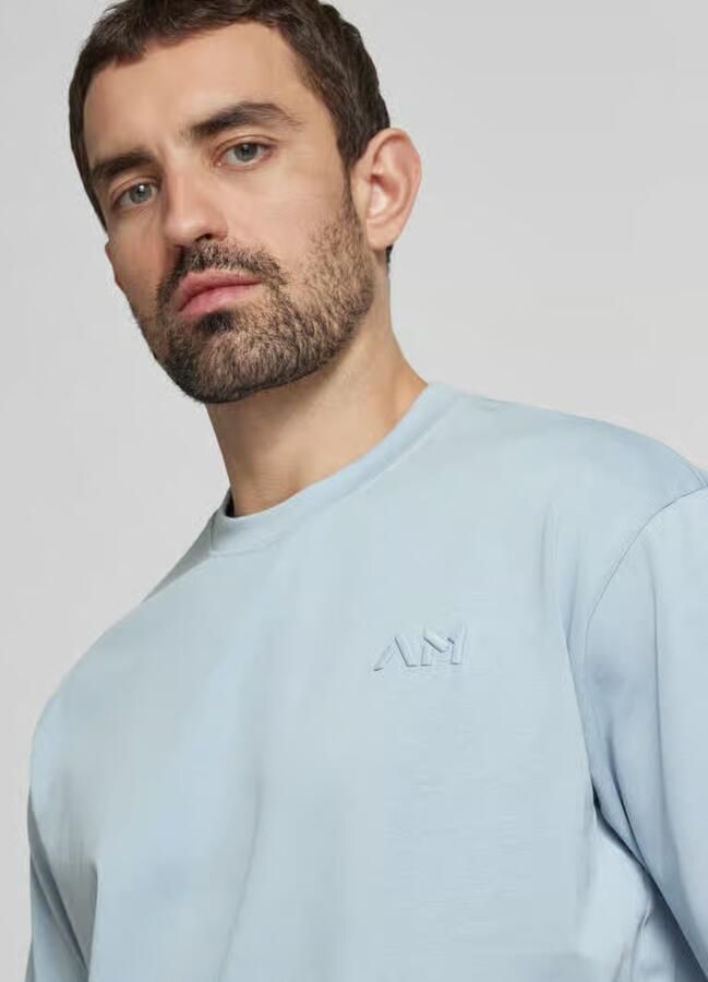 Antony Morato T-shirt met labeldetail