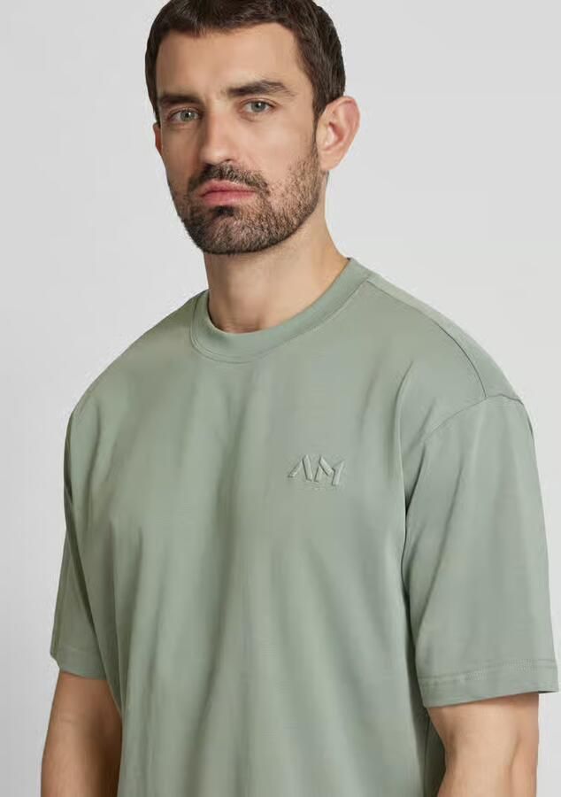 Antony Morato T-shirt met labeldetail