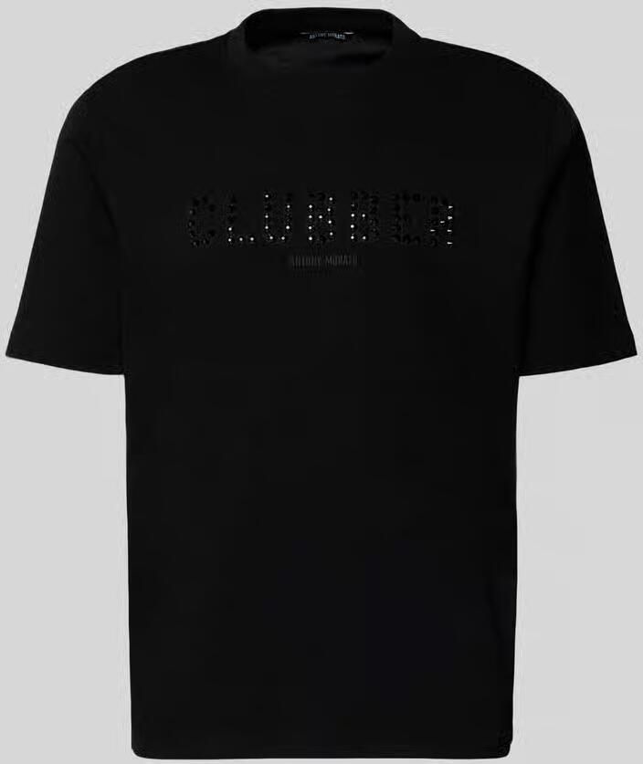 Antony Morato T-shirt met labeldetail