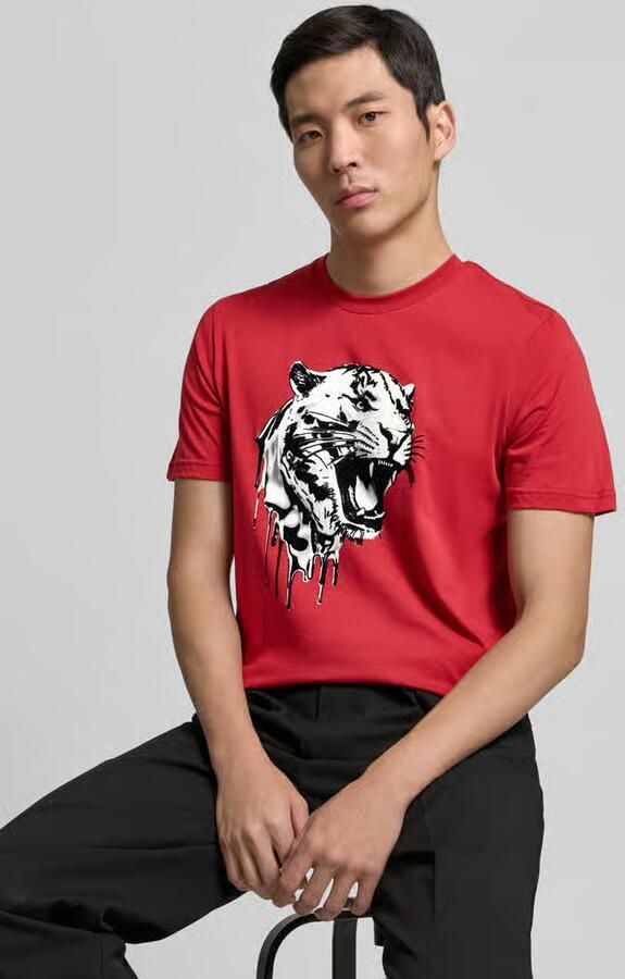 Antony Morato T-shirt met labeldetail - Foto 2