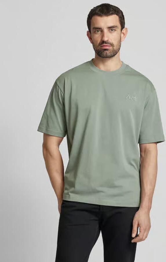 Antony Morato T-shirt met labeldetail - Foto 3