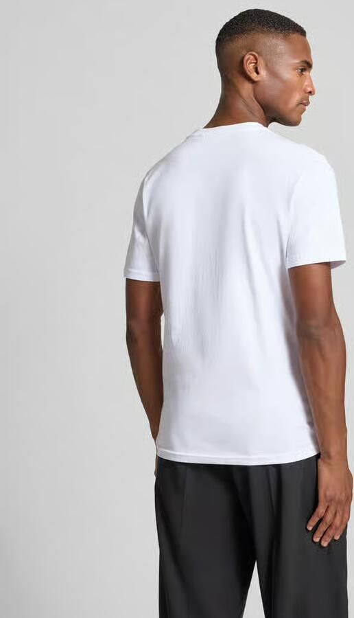 Antony Morato T-shirt met labeldetail