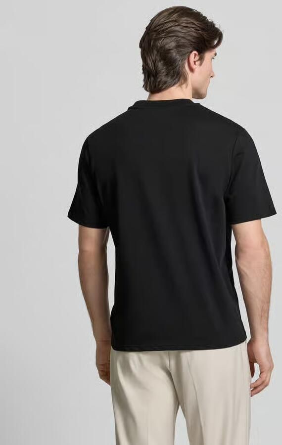 Antony Morato T-shirt met labeldetail