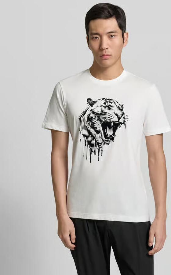 Antony Morato T-shirt Korte Mouw MMKS02619-FA100144 - Foto 4