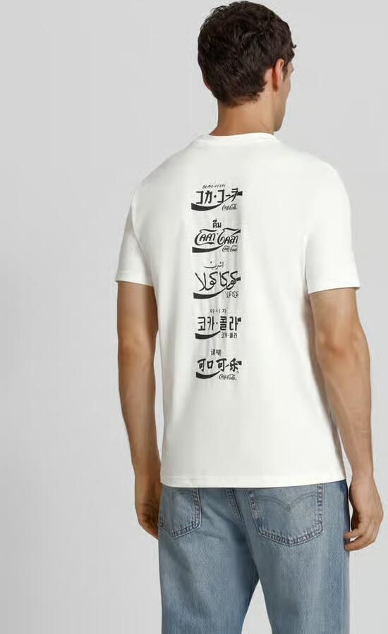 Antony Morato T-shirt met labelprint