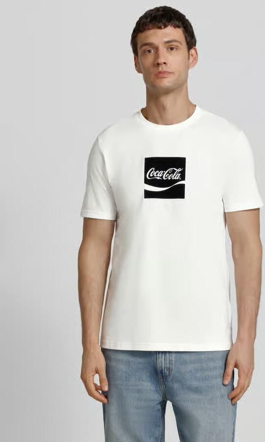 Antony Morato T-shirt met labelprint - Foto 2