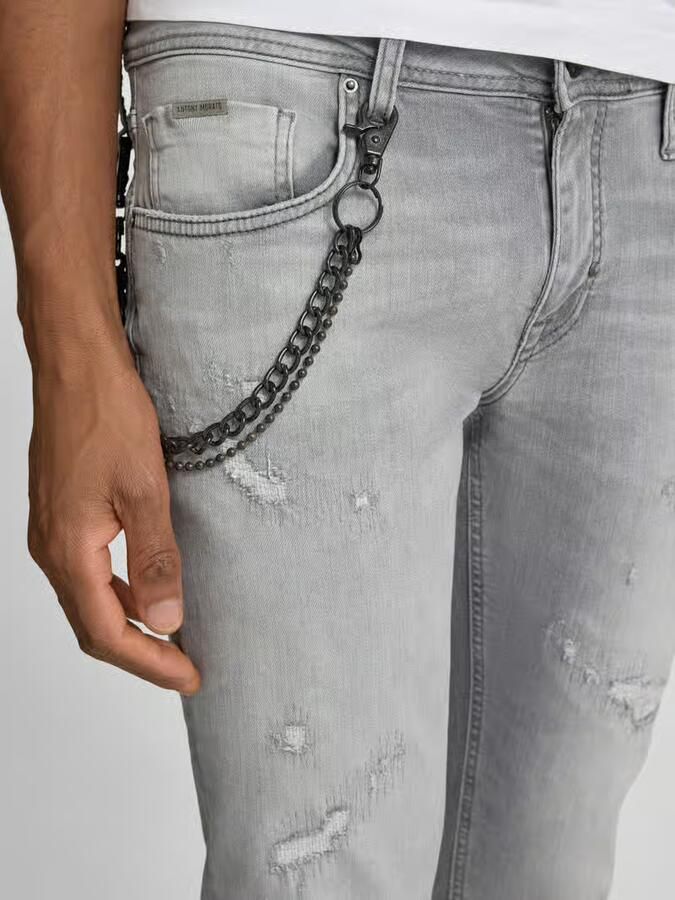 Antony Morato Tapered fit jeans met kettingdetail - Foto 2