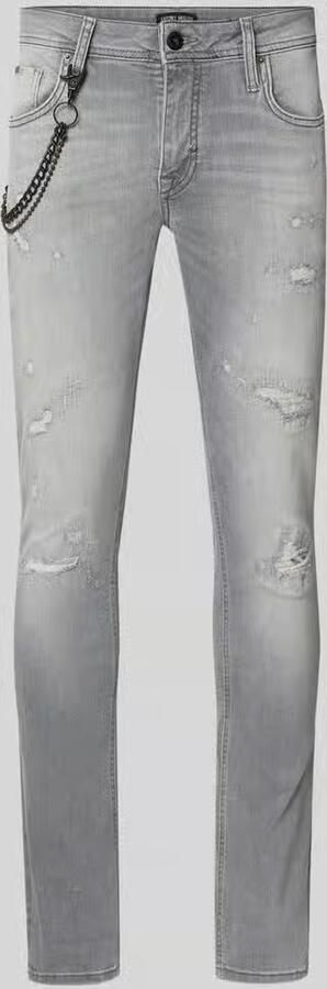 Antony Morato Tapered fit jeans met kettingdetail