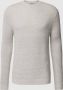 Antony Morato Gebreide pullover met ribboorden - Thumbnail 1