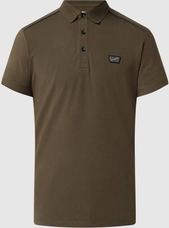 Antony Morato slim fit polo olijfgroen