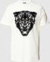 Antony Morato Witte Print T-shirt voor Heren White Heren - Thumbnail 2