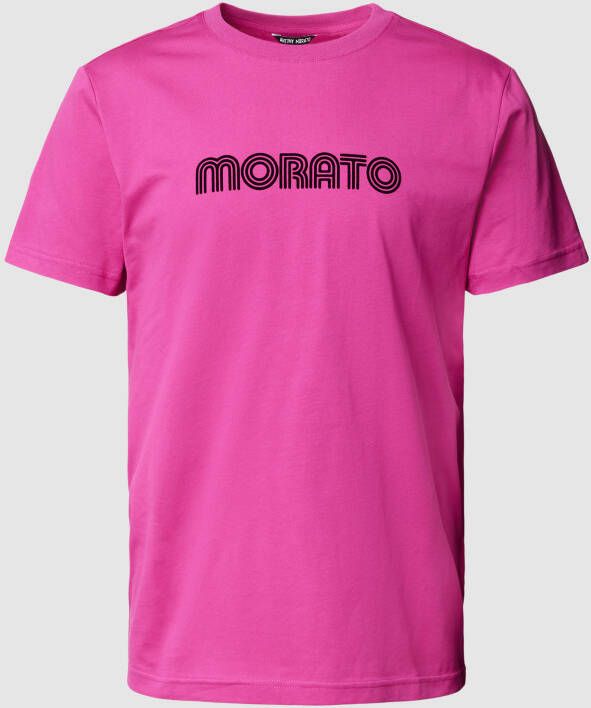 Antony Morato T-shirt met labelprint