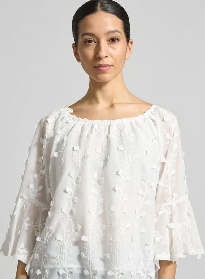 Apricot Relaxed fit blouse met structuurmotief