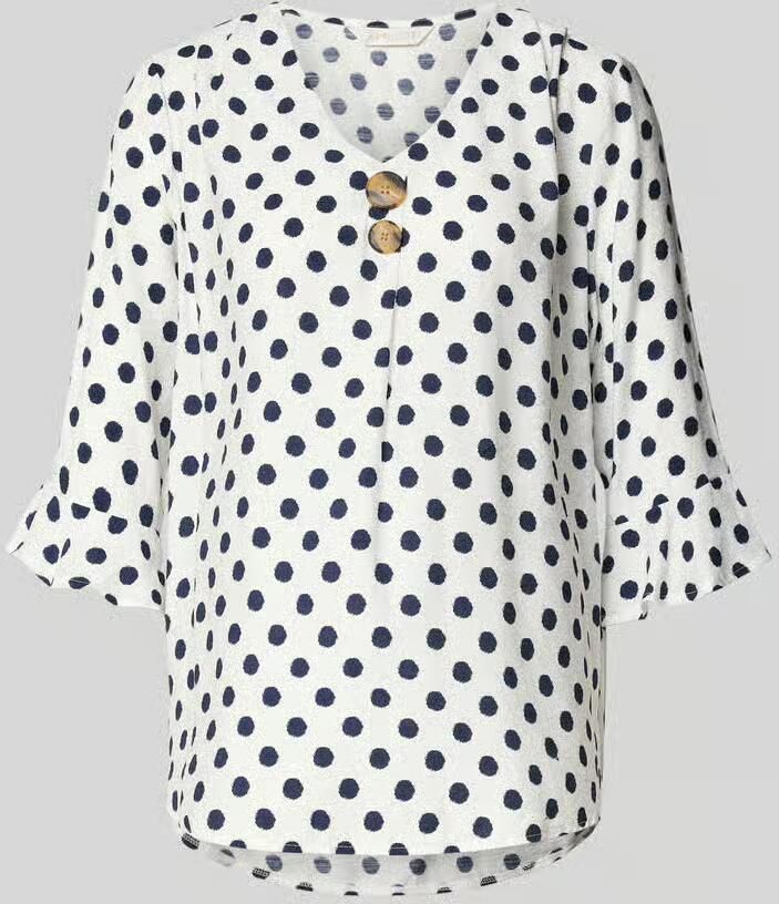 Apricot Blouseshirt met viscose - Foto 2
