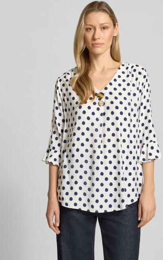 Apricot Blouseshirt met viscose - Foto 3