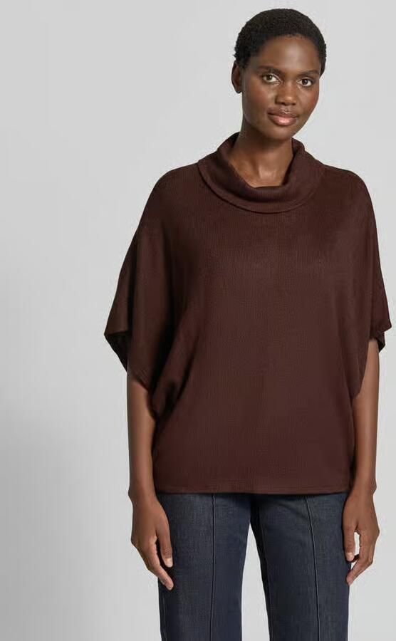Apricot Gebreide pullover met col en 1 2-mouwen - Foto 2