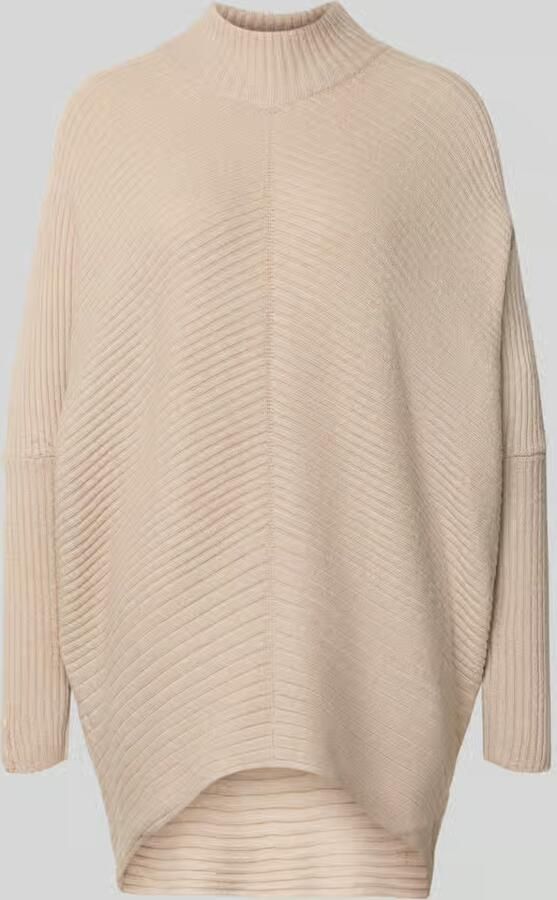 Apricot Gebreide pullover met opstaande kraag