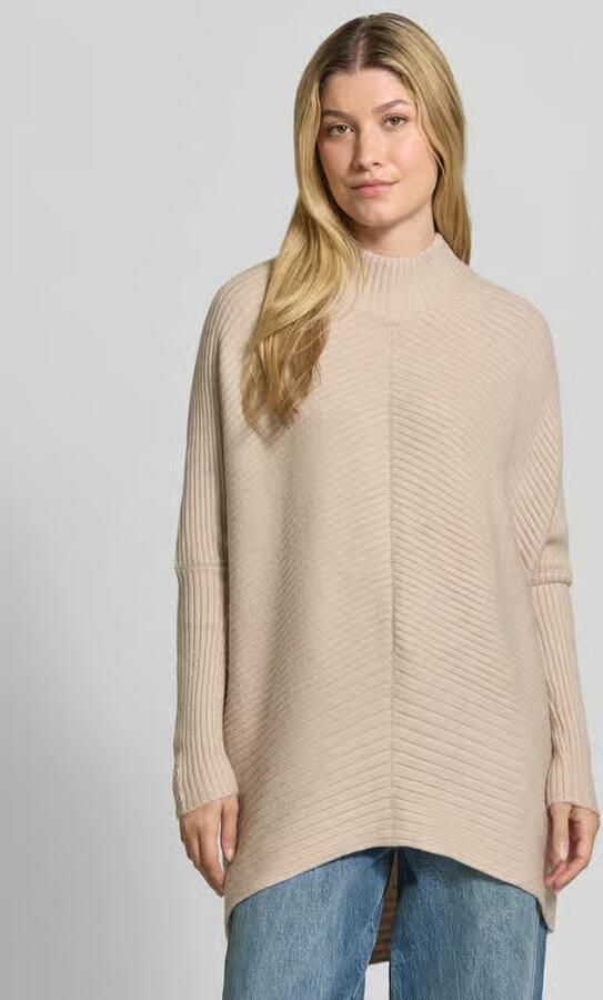 Apricot Gebreide pullover met opstaande kraag - Foto 2