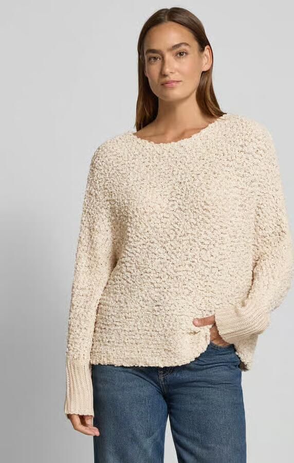 Apricot Gebreide pullover met ronde hals - Foto 2