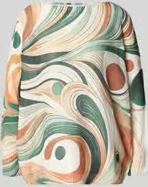 Apricot Gebreide pullover van viscosemix in all-over look