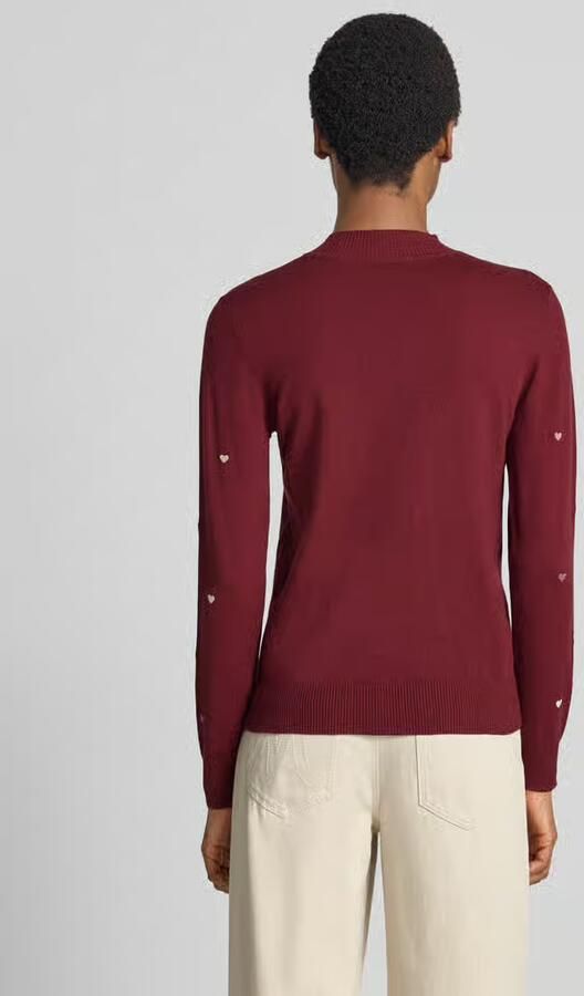 Apricot Gebreide pullover van viscosemix met stitchings - Foto 3