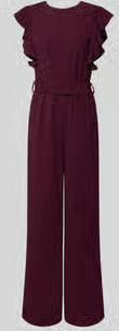 Apricot Jumpsuit met strikceintuur