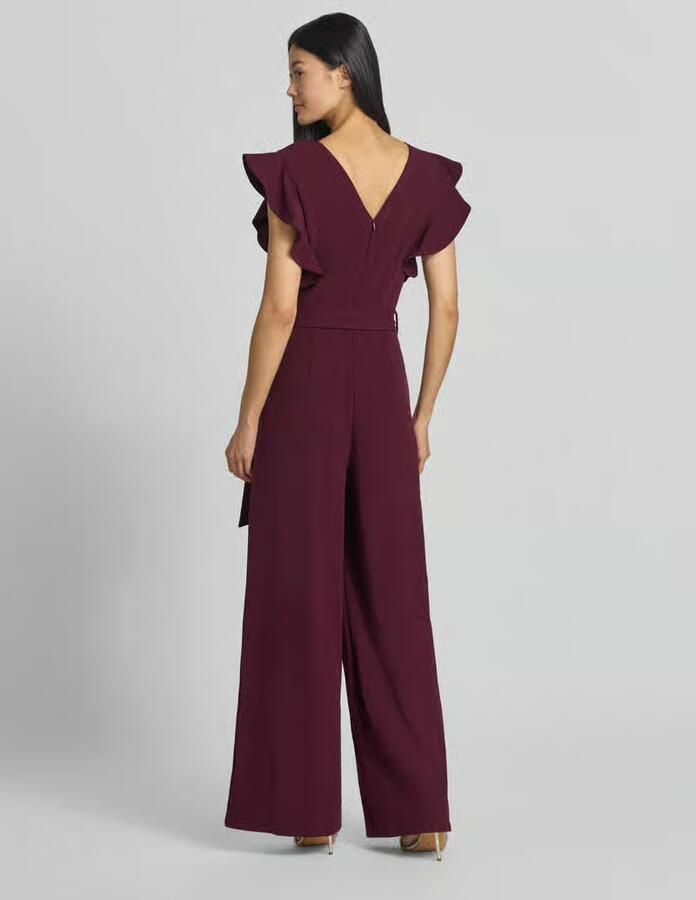 Apricot Jumpsuit met strikceintuur - Foto 2