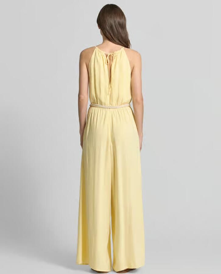 Apricot Jumpsuit van viscosemix met riem