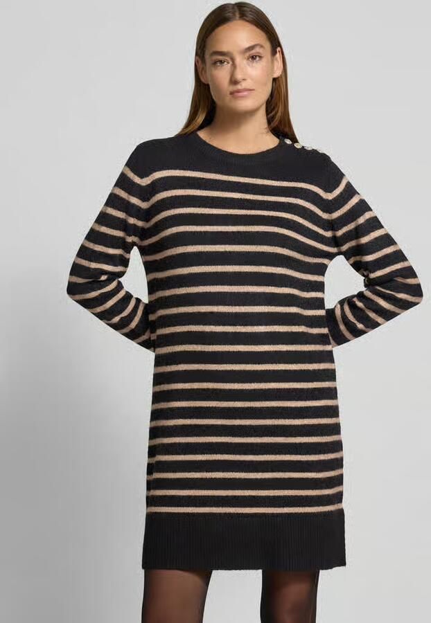Apricot Regular fit jurk in gebreide look - Foto 2