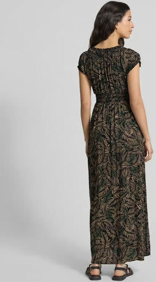 Apricot Maxi-jurk van viscose in all-over look