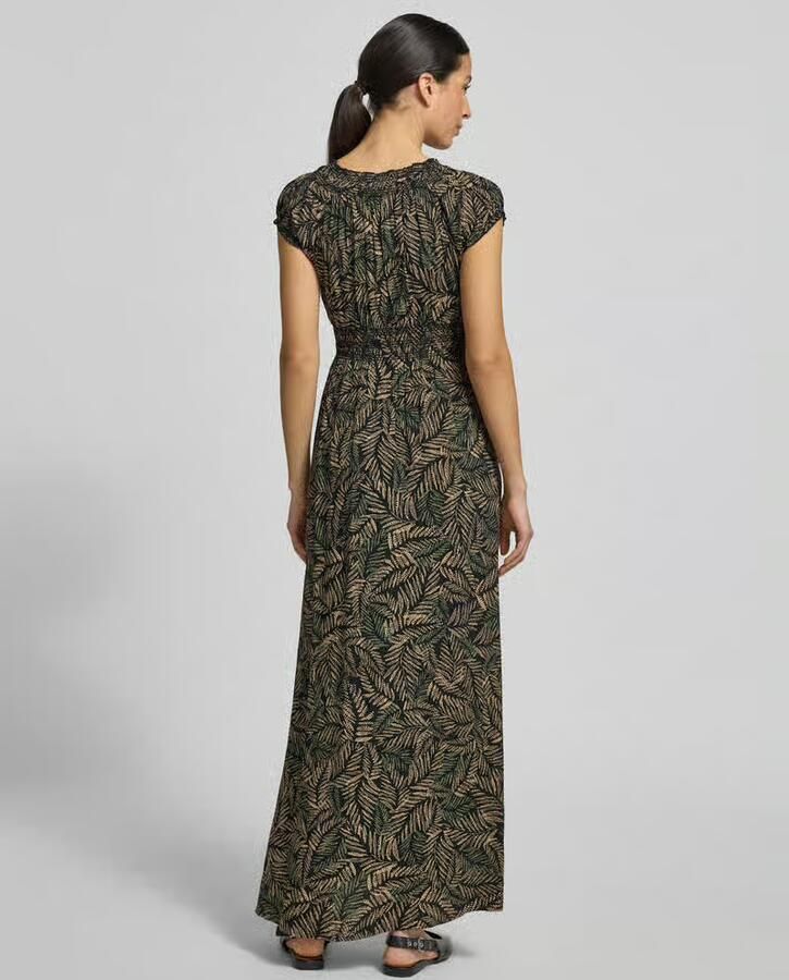Apricot Maxi-jurk van viscose in all-over look