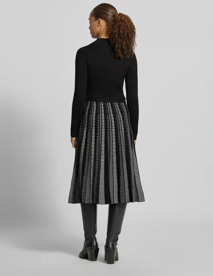 Apricot Midi-jurk van viscosemix - Foto 2