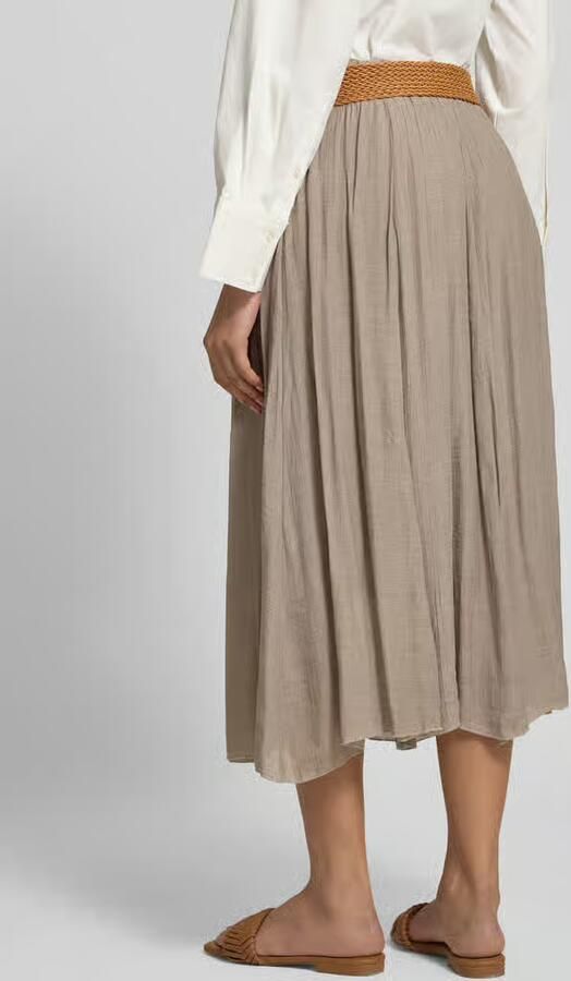 Apricot Midirok van Viscosemix met Riem - Foto 4