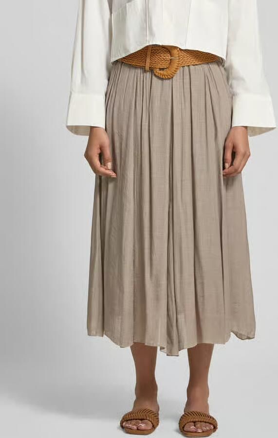 Apricot Midirok van Viscosemix met Riem - Foto 3