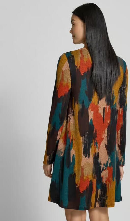 Apricot Regular fit mini-jurk in gebreide look - Foto 3