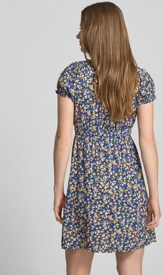 Apricot Mini-jurk met boothals