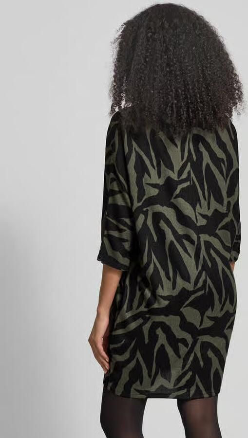 Apricot Mini-jurk met opstaande kraag