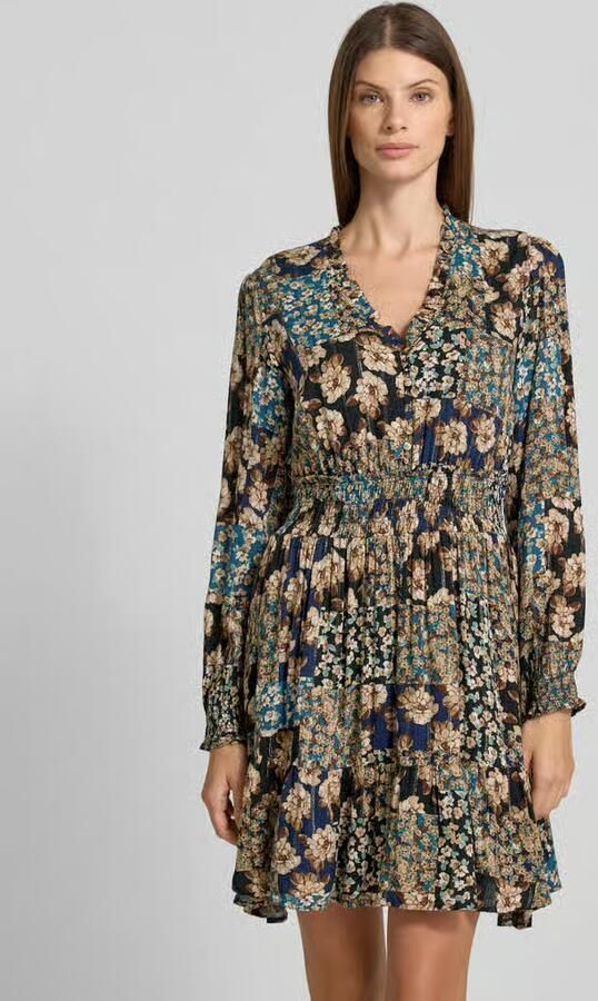 Apricot Mini-jurk met V-hals - Foto 2
