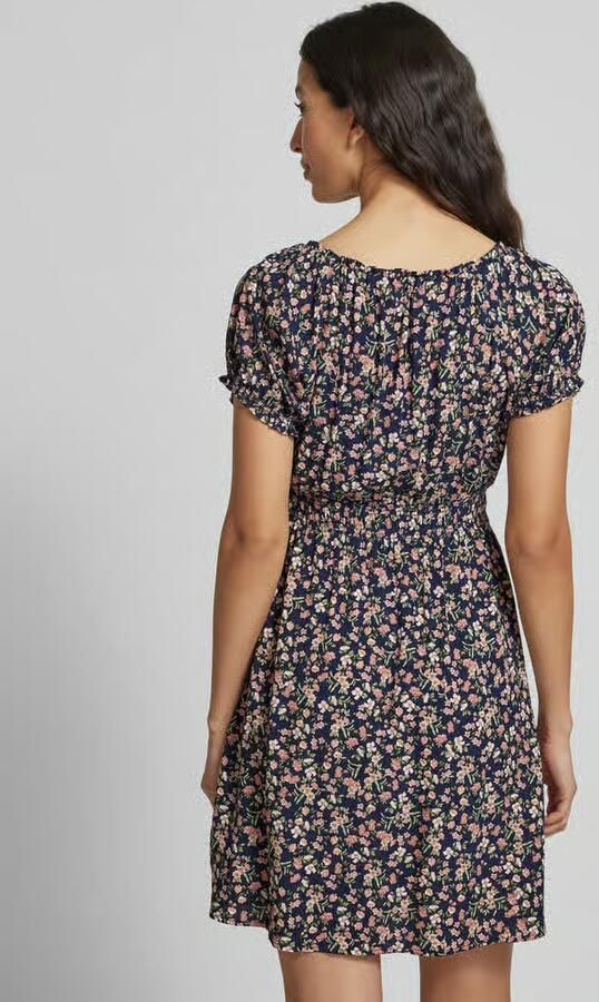 Apricot Mini-jurk van viscose met druppelvormige hals