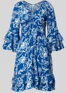 Apricot Mini-jurk van zuivere viscose met smockdetail